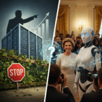 議員提案禁蓋資料中心與第一夫人攜AI機器人亮相白宮的雙重爭議