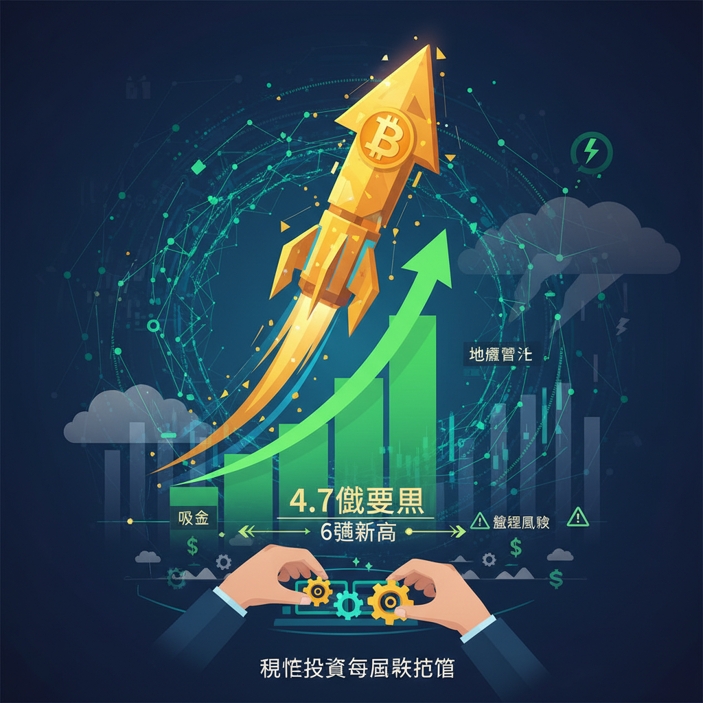 創6週新高！比特幣ETF吸金4.7億美元，分析師：突破行情醞釀中