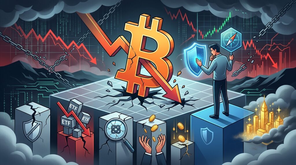 比特幣跌破兩個月新低？5大市場誤區與ETF賣壓背後的真正風險解析