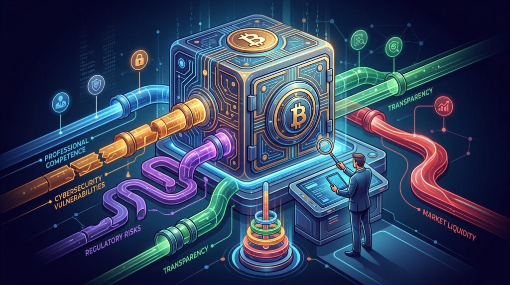 深入探討比特幣金庫空間的風險分類與等級整理