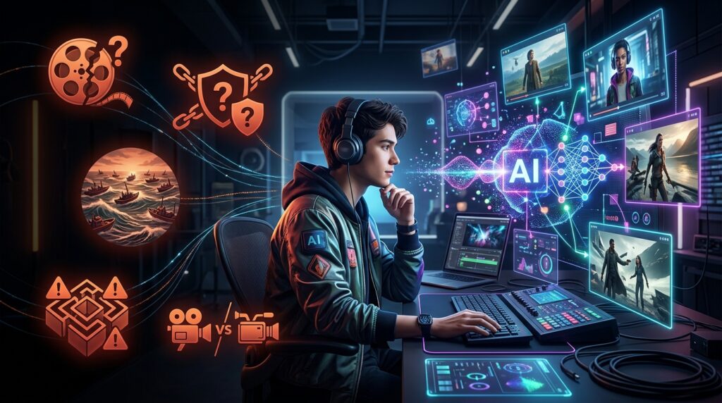 AI生成影片：未來的創作新風潮的5大迷思解析
