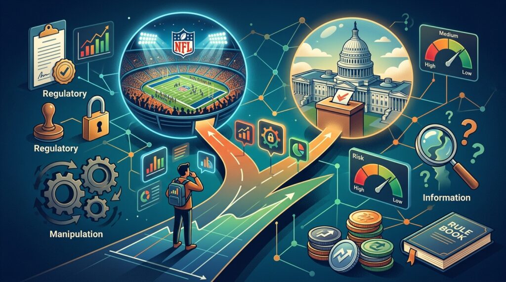 NFL與美國期中選舉引爆：預測市場風險分類與等級全整理